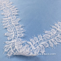 Wide Blush Lce Ribbon Crochet Lace Trim